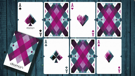 Diamon Playing Cards N° 17 Playing Cards by Dutch Card House Company