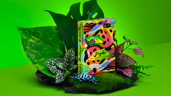 2021 Summer Collection: Jungle Gilded  Playing Cards by CardCutz