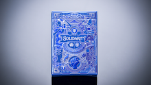  Solidarity (Navy Blue) Playing Cards By Riffle Shuffle