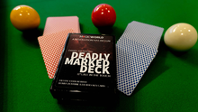  DEADLY MARKED DECK RED BEE (Gimmicks and Online Instructions) by MagicWorld
