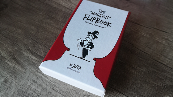FLIP BOOK MAGICIAN (Gimmick and Online Instructions) by JOTA - Trick