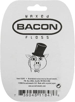 Waxed Bacon Floss by Archie McPhee