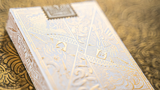 White Gold Edition V3 Playing Cards by Joker and the Thief