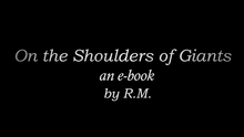  On the Shoulders of Giants by RM eBook DOWNLOAD