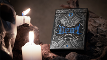  Deal with the Devil (Cobalt Blue) UV Playing Cards by Darkside Playing Card Co