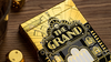 The Grand Golden Glamor Foiled Edition Playing Cards by Riffle Shuffle