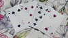 Gilded Bicycle Butterfly (Violet) Playing Cards