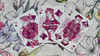 Gilded Bicycle Butterfly (Violet) Playing Cards