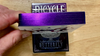 Gilded Bicycle Butterfly (Violet) Playing Cards