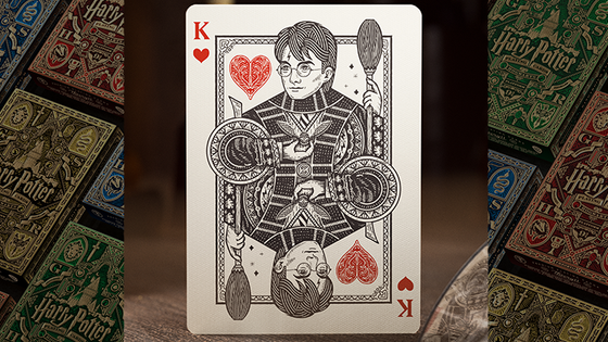 Harry Potter (Red-Gryffindor) Playing Cards by theory11