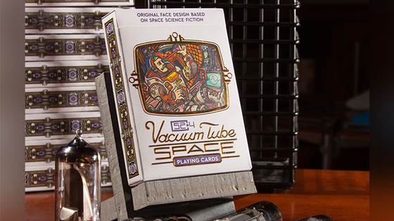 Vacuum Tube Space Playing Cards