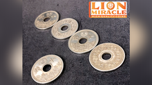  Japanese Replica Old Coins Set by Lion Miracle  - Trick