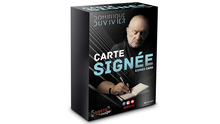  Signed Card (Gimmicks and Online Instructions) by Dominique Duvivier - Trick