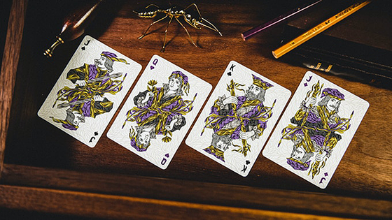 Rebirth (Purple) Playing Cards