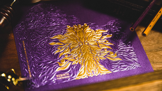 Rebirth (Purple) Playing Cards