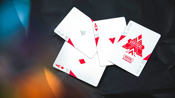 Vertical (Red) Playing Cards