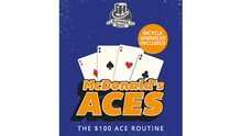  McDonalds Aces (Gimmick and online instructions) by Kaymar Magic - Trick