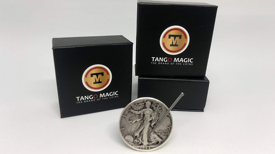 Replica Walking Liberty Magnetic Coin (Gimmicks and Online Instructions) by Tango - Trick