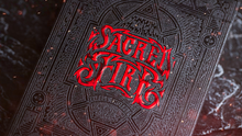  Sacred Fire (Eternal Flame) Playing Cards by Riffle Shuffle