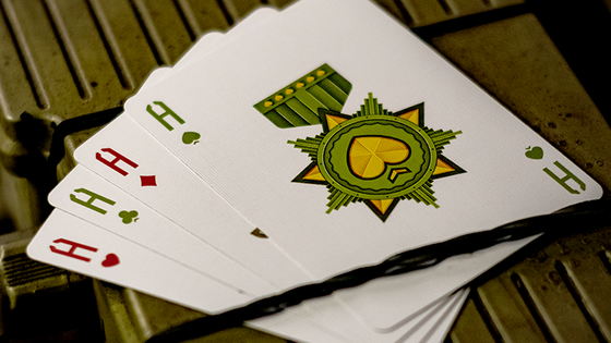 Military Playing Cards by Riffle Shuffle