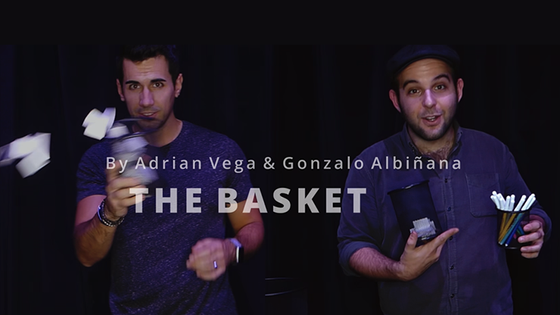 THE BASKET CLOSE UP (Gimmicks and Online Instructions) by Adrian Vega - Trick
