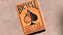  Bicycle Snail (Orange) Playing Cards