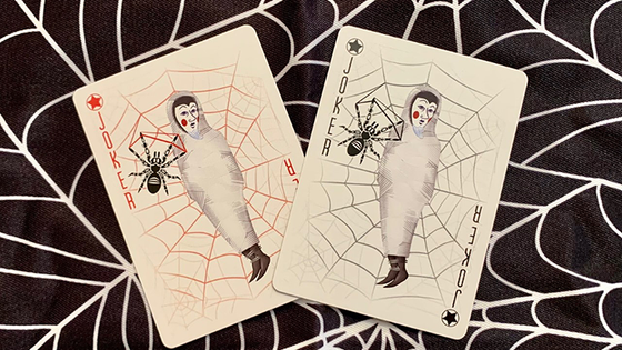 Bicycle Spider (Green) Playing Cards