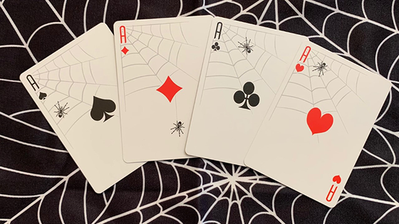 Bicycle Spider (Green) Playing Cards