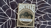 Bicycle Spider (Green) Playing Cards