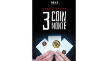  3 COIN MONTE (Gimmicks and Online Instructions) by Vinny Sagoo - Trick