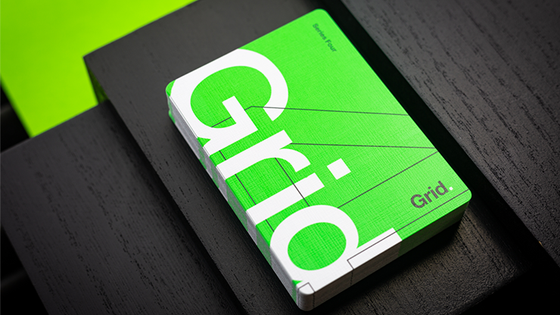 Grid Series Four - Typographic Playing Cards