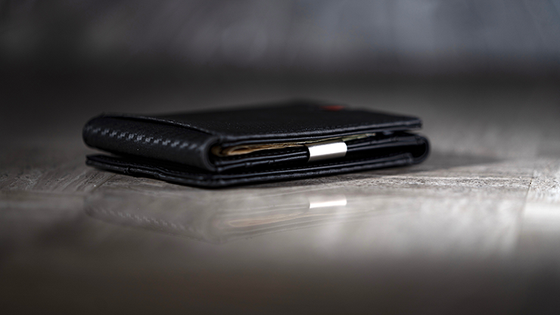 FPS Zeta Wallet Black (Gimmicks and Online Instructions) by Magic Firm