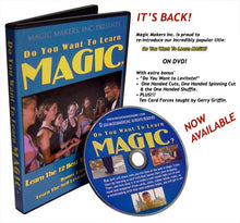  Do You Want To Learn Magic? Featuring Rob Stiff DVD