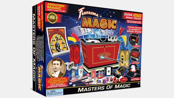 NEW IMPROVED MASTERS OF MAGIC SET by Fantasma Magic - Trick