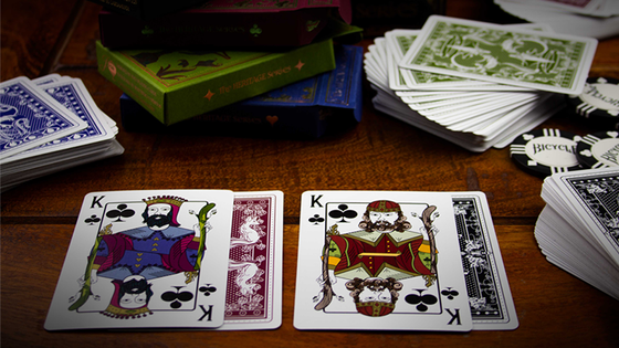 The Heritage Series Spades Playing Cards