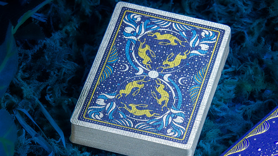 Under the Moon (Midnight Blue) Playing Cards