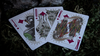 Under the Moon (Moorland Green) Playing Cards