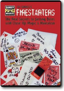  Jay Sankey's FIRESTARTERS DVD (Open Box)