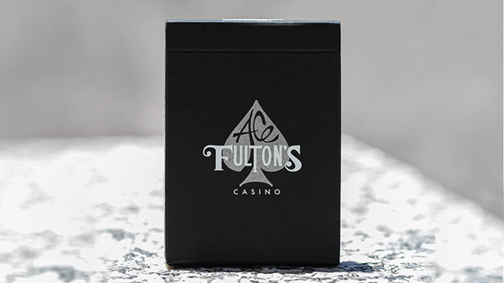 Ace Fulton's Casino (Black) Playing Cards by Dan & Dave