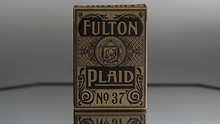  Fulton Plaid (Bourbon Brown)  Playing Cards