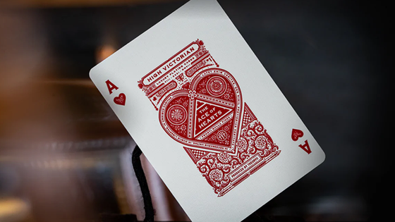 High Victorian (Red) Playing Cards by theory11