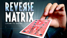  REVERSE MATRIX RED (Gimmicks and Online Instructions) by Chiam Yu Sheng