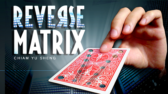 REVERSE MATRIX RED (Gimmicks and Online Instructions) by Chiam Yu Sheng