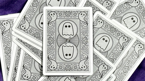 Bicycle Boo Back Playing Cards (Grey)