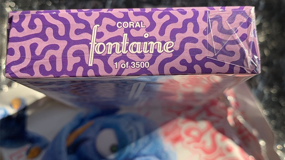 Fontaine Fantasies: Coral Playing Cards