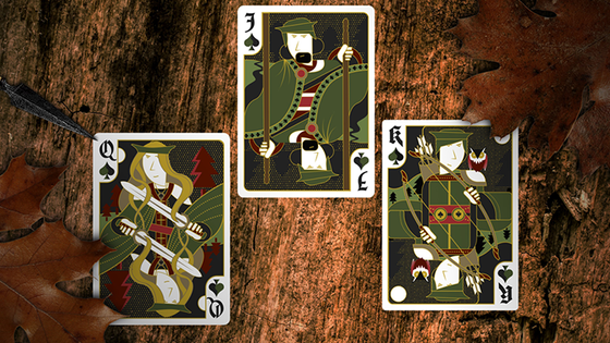 Secret Tale of Robin Hood: Black Owl Playing Cards