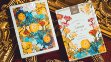  Van Gogh Zinnias (Numbered- Seal)  Playing Cards