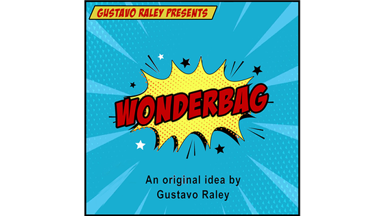 WONDERBAG BATMAN (Gimmicks and Online Instructions) by Gustavo Raley - Trick
