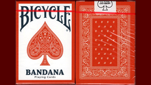  Bicycle Bandana Stripper (Red) Playing Cards