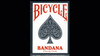 Bicycle Bandana (Blue) Playing Cards